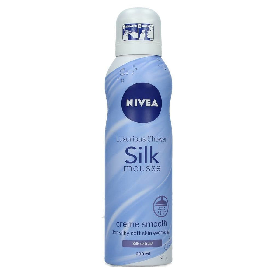 Nivea Seidenduschschaum Creme Smooth - 200 Ml