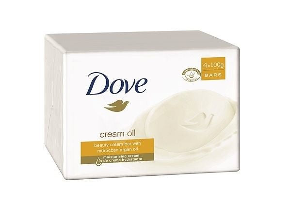 Dove Waschtablette Arganöl – 4x100 Gramm