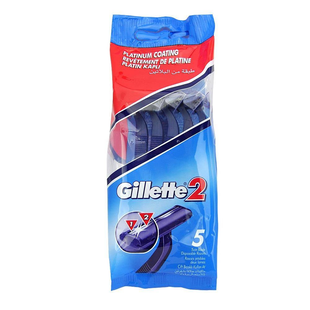 Gillette 2 Einzelklingen Mit Zwei Klingen – 5 Stück