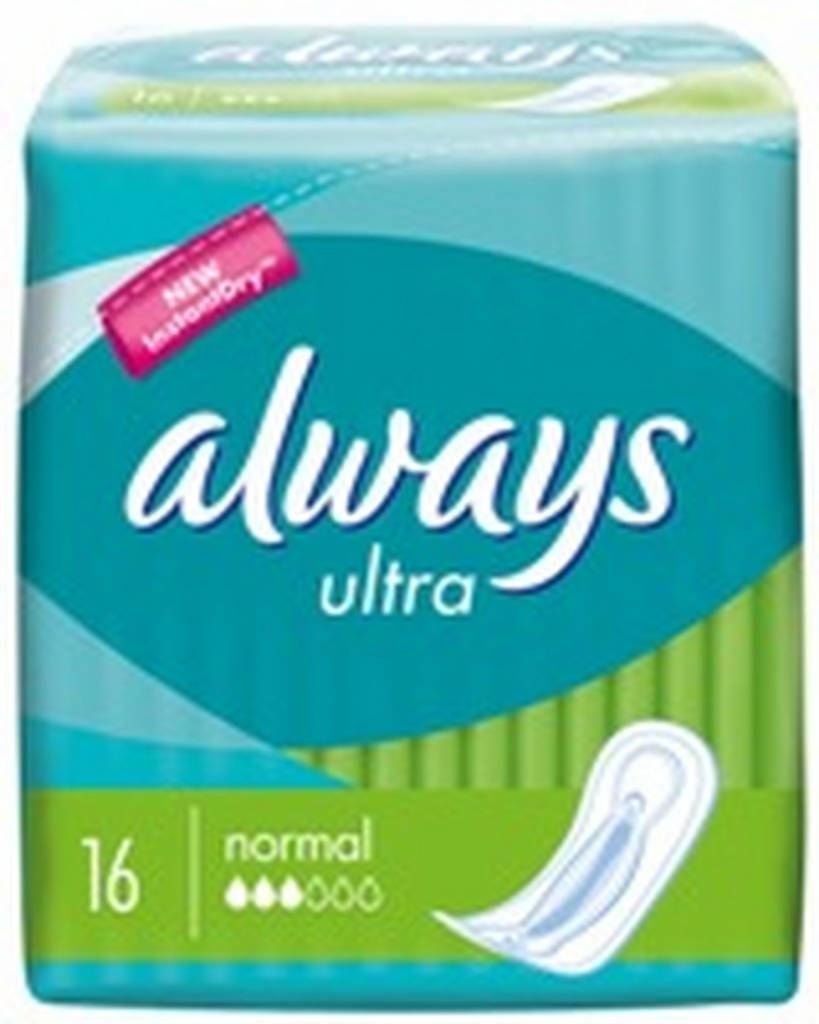 Always Damenbinden Ultra Normal - 16 Stück