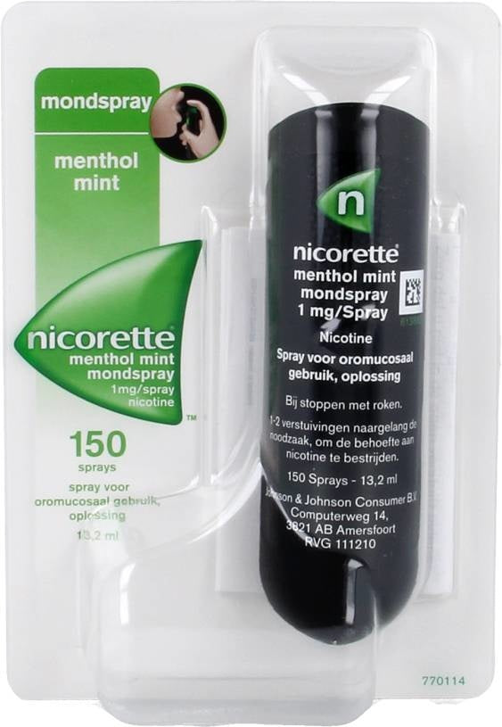 Nicorette Mundspray – 13,6 Ml