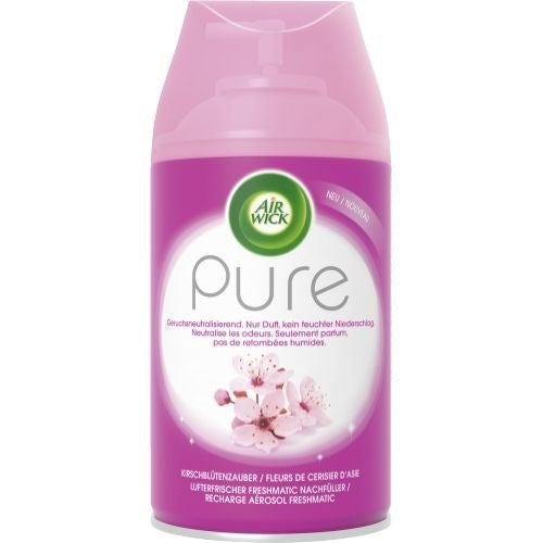 Airwick Pure Freshmatic Nachfüllung Kirschblüte – 250 Ml