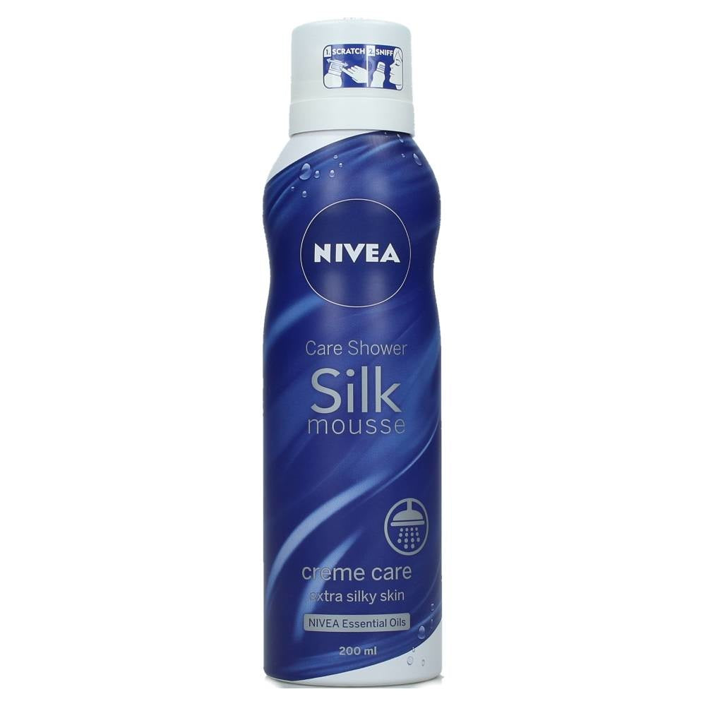 Nivea Silk Shower Mouse Creme Pflege – 200 Ml