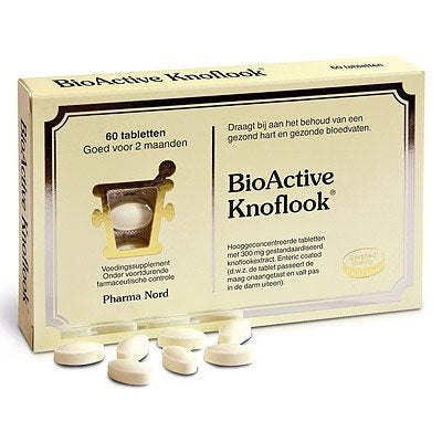 Bio Aktiver Knoblauch / Knoblauch – 60 Tabletten