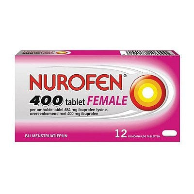 Nurofen Weiblich 400 Mg – 12 Stück