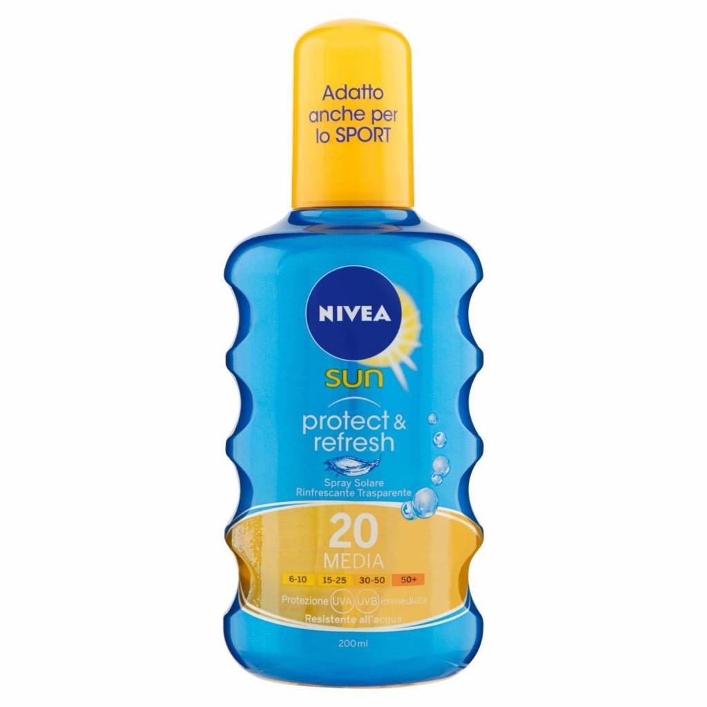 Nivea Sun Protect & Refresh Spf 20 - 200 Ml