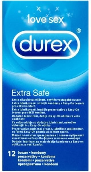 Durex Extra Sicher – 12 Stück