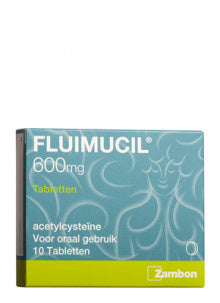 Fluimucil 600 Mg Tbl – 10 Tabletten