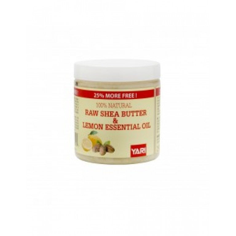 Yari 100 % Reine Sheabutter Und Ätherisches Zitronenol, 250 Ml