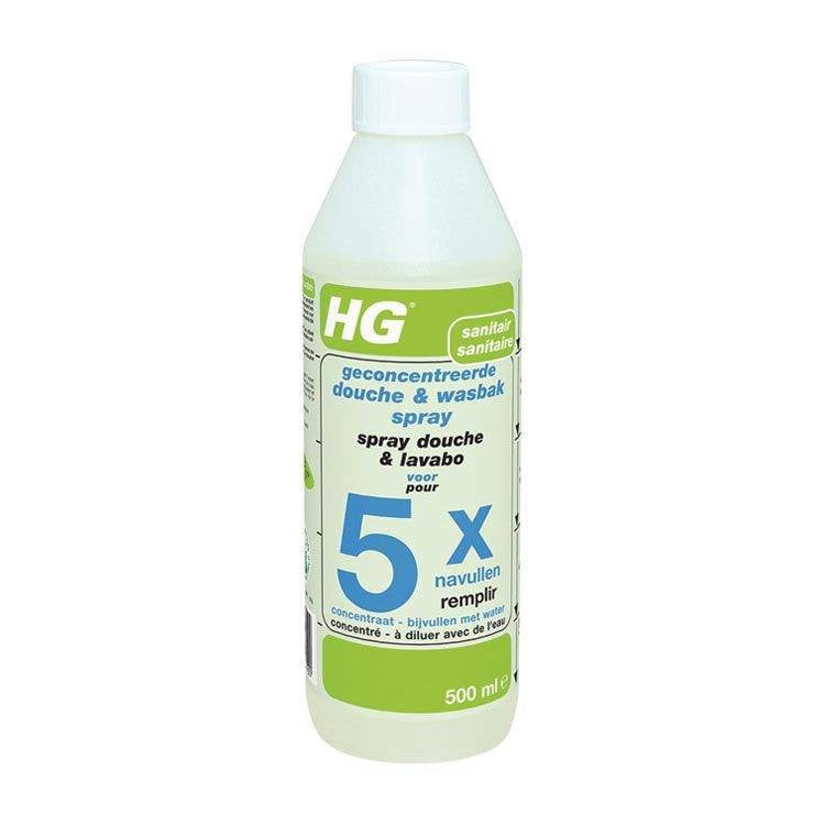 Hg Nachfüllpackung Für Dusche Und Waschbecken – 500 Ml