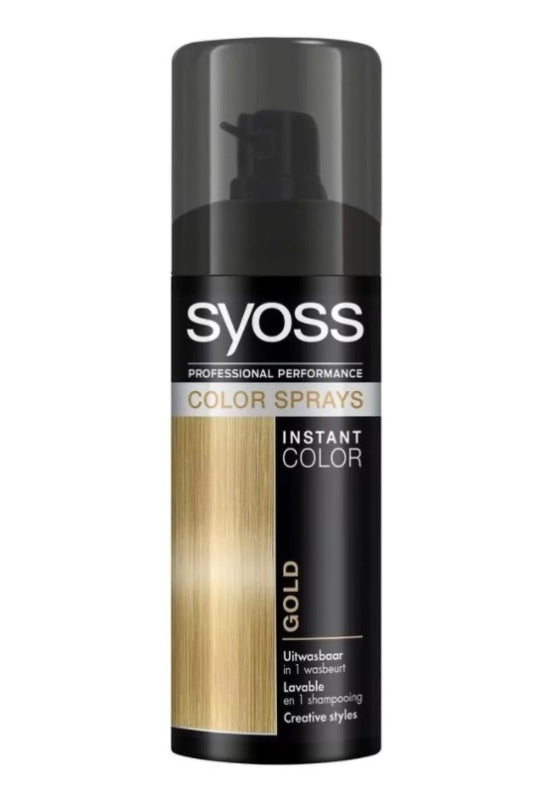 Syoss Farbspray - Gold 120ml