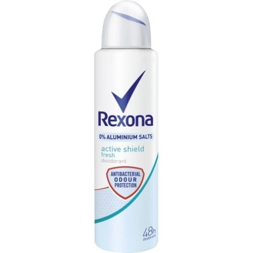 Rexona Damen Deospray Active Shield Fresh 0% Aluminium - 150 Ml