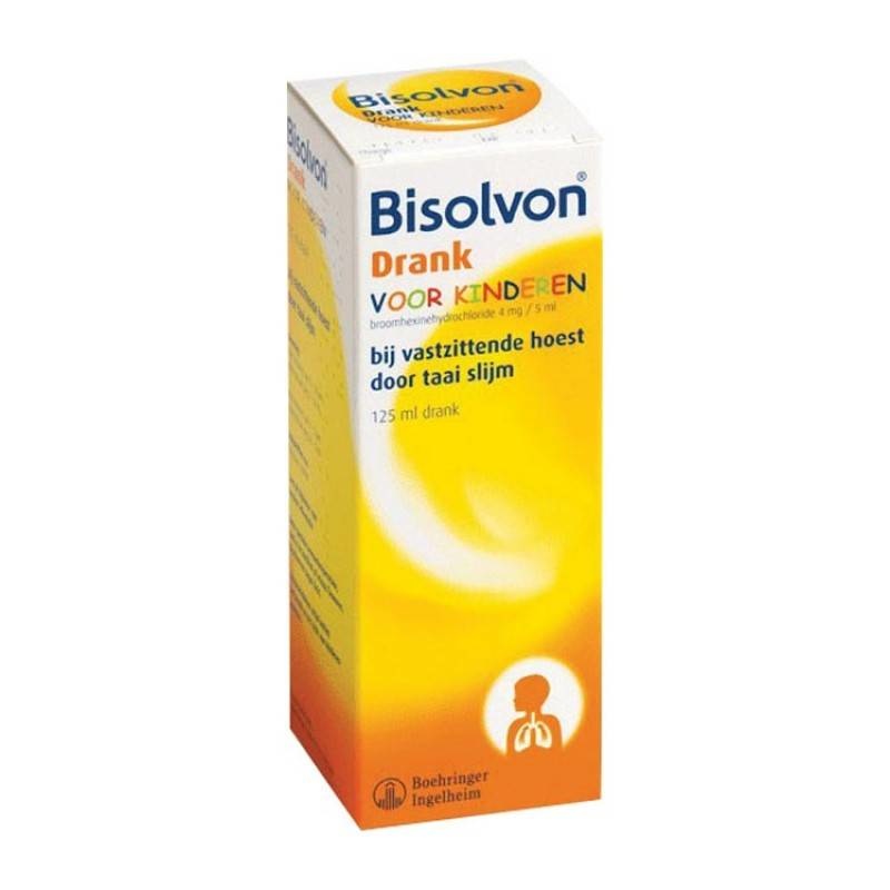 Bisolvon Elixier Kind 4 Mg/5 M – 125 Ml