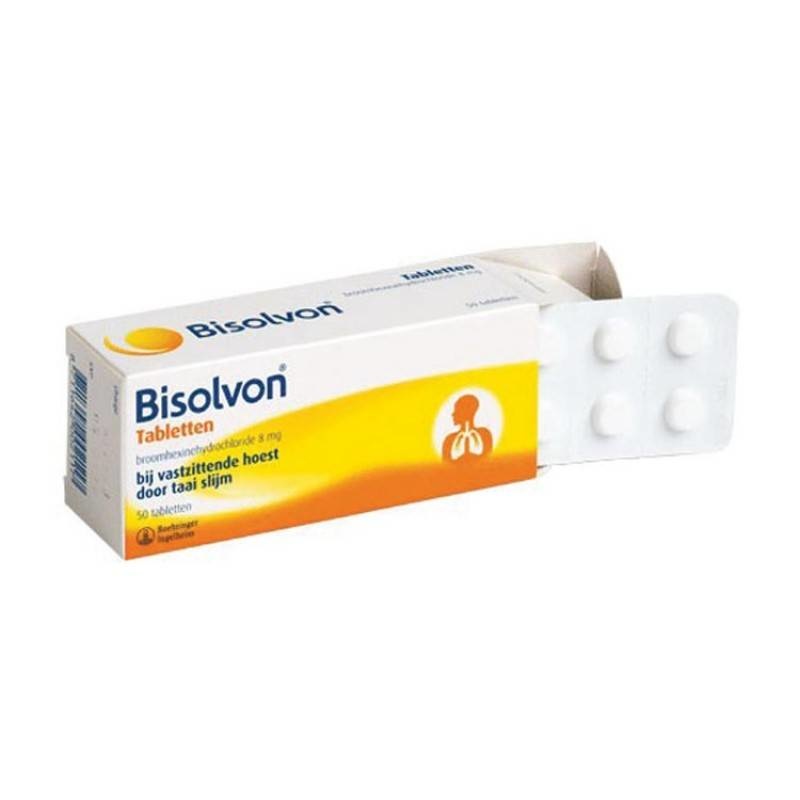 Bisolvon Tabletten 8 Mg – 50 Tabletten