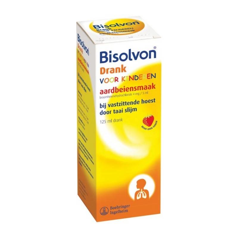 Bisolvon Elixir Child 4 Mg/5 Ml Erdbeere – 125 Ml