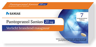 Sanias Pantoprazol 20 Mg – 7 Tabletten