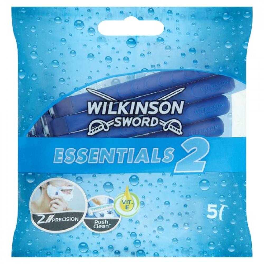 Wilkinson Sword Essentials 2 Wegwerfmesser – 5 Stück