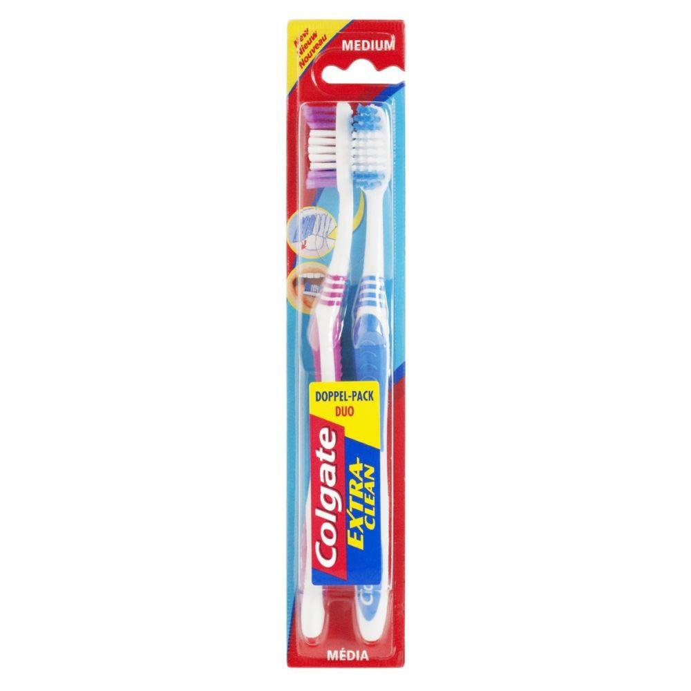 Colgate Zahnbürste Extra Clean Duo - 2 Stück