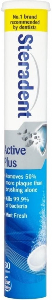 Steradent Active Plus – 30 Tabs