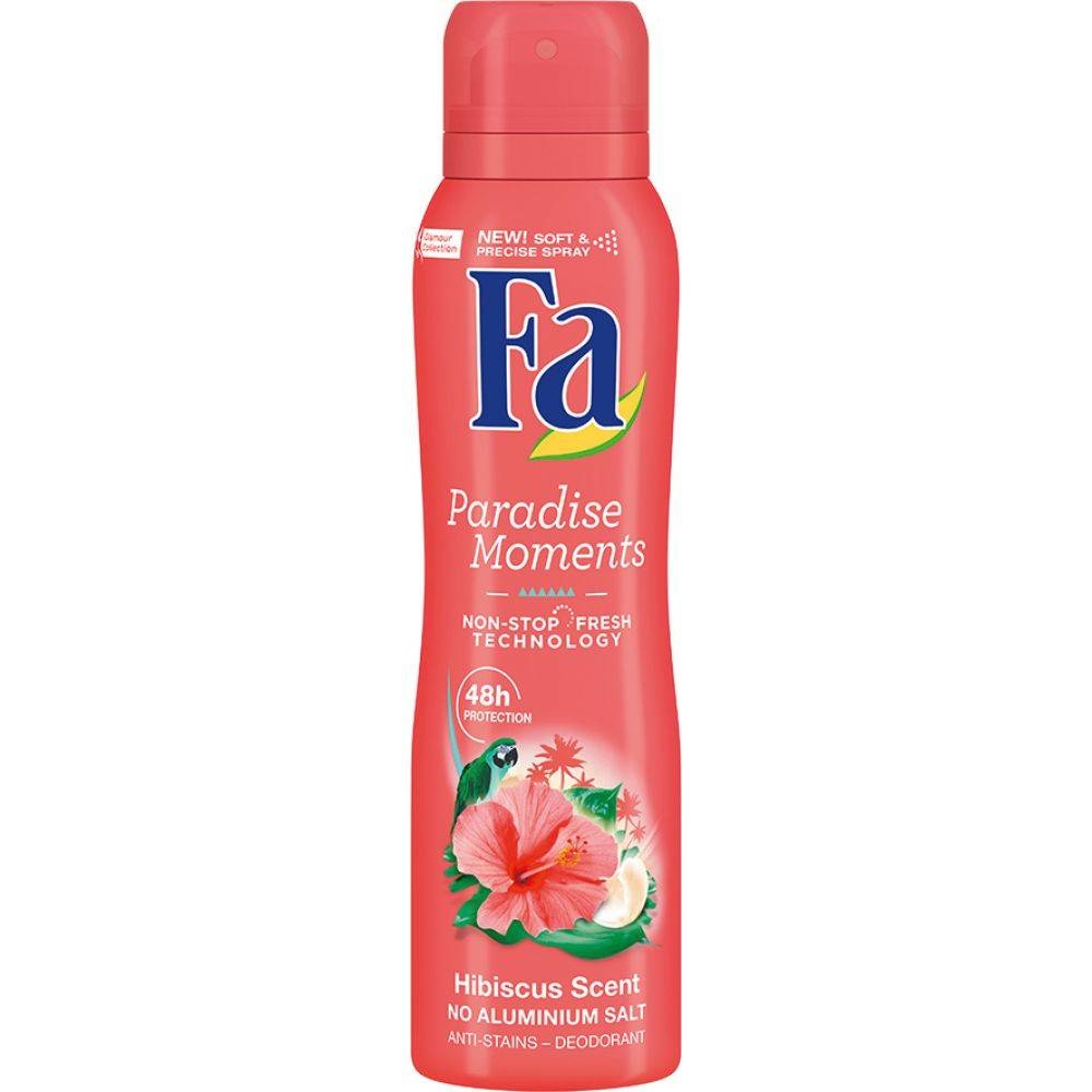 Fa Deo Spray Paradise Moments - 150 Ml