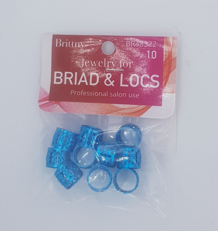  BRITTANY JEWELRY FOR BRAID & LOCS BLUE