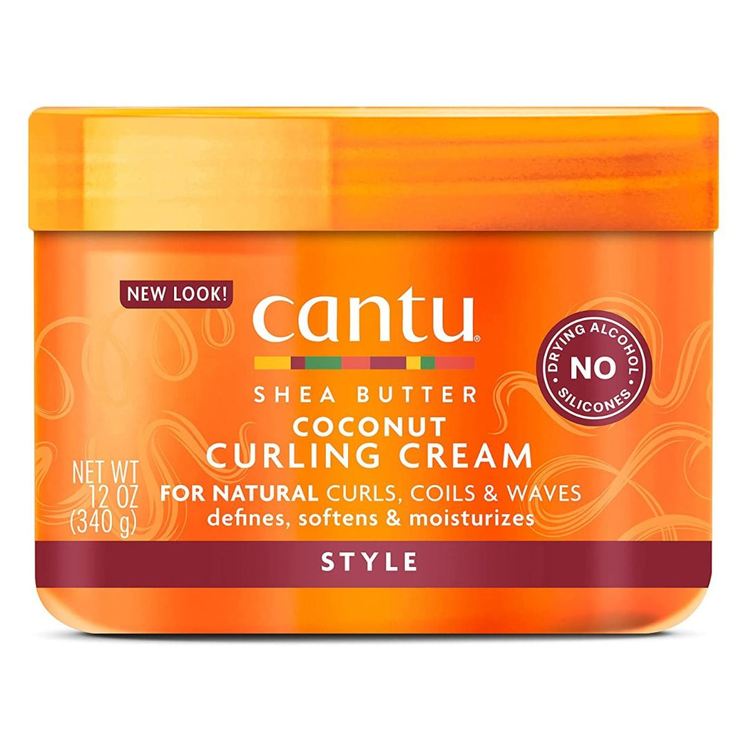  Cantu Shea Butter Natural Hair Coconut Curling Cream 340 gr