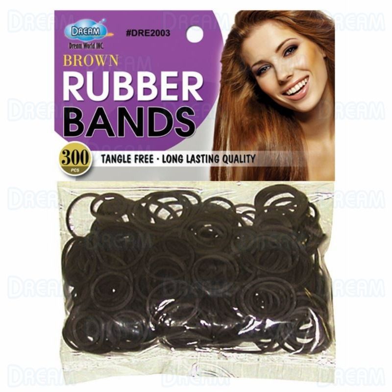  Dream World RUBBER BANDS 300CT Brown