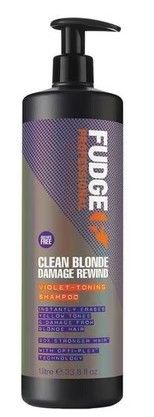 Fudge Clean Blonde Damage Rewind Violet Shampoo 1000ml
