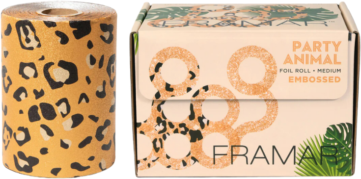 Framar Medium Foil Embossed Party Animal