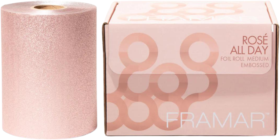 Framar Medium Foil Embossed Rose Gold