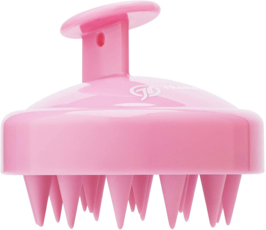  MHS Hair Scalp Massager Shampoo Brush - Light Pink