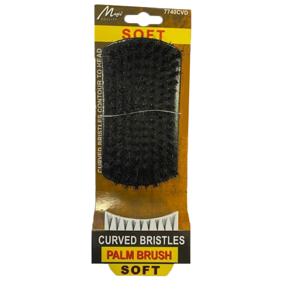 Magic Collection – Curved Bristles Palm Brush Soft