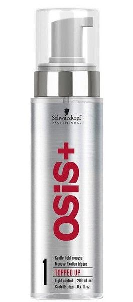  Schwarzkopf Professional OSiS Topped Up Gentle Hold Mousse 200ml