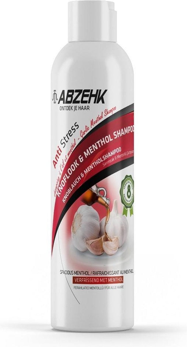 Abzehk Knoblauch & Menthol – Shampoo 400 Ml