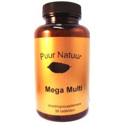 Puur Nature Mega Multi - 30 Tabletten