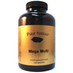 Puur Nature Mega Multi - 120 Tabletten