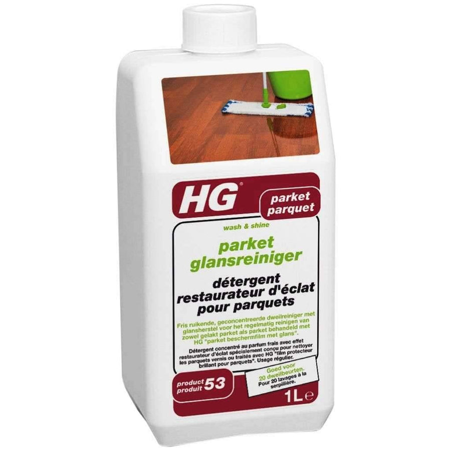 Hg Parkett Glanzreiniger Wash & Shine – 1000 Ml