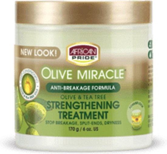 African Pride Olive Miracle – Kraftvolle Behandlung 170 G