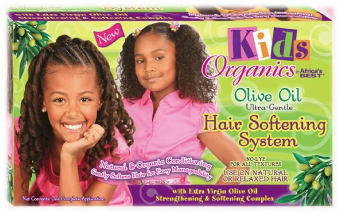 Africa's Best Kids Organics Olivenöl – Ultra-sanftes Haarweichmachersystem