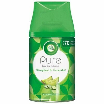 Air Wick Pure Honeydew & Cumcumber Nachfüller – Automatischer Lufterfrischer 250 Ml