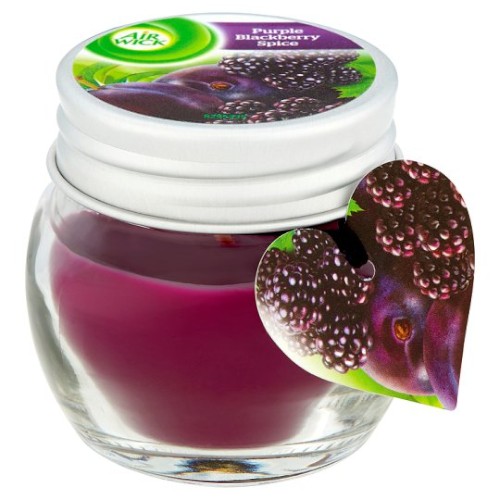 Air Wick Purple Blackberry Spice – Duftkerze 30 G