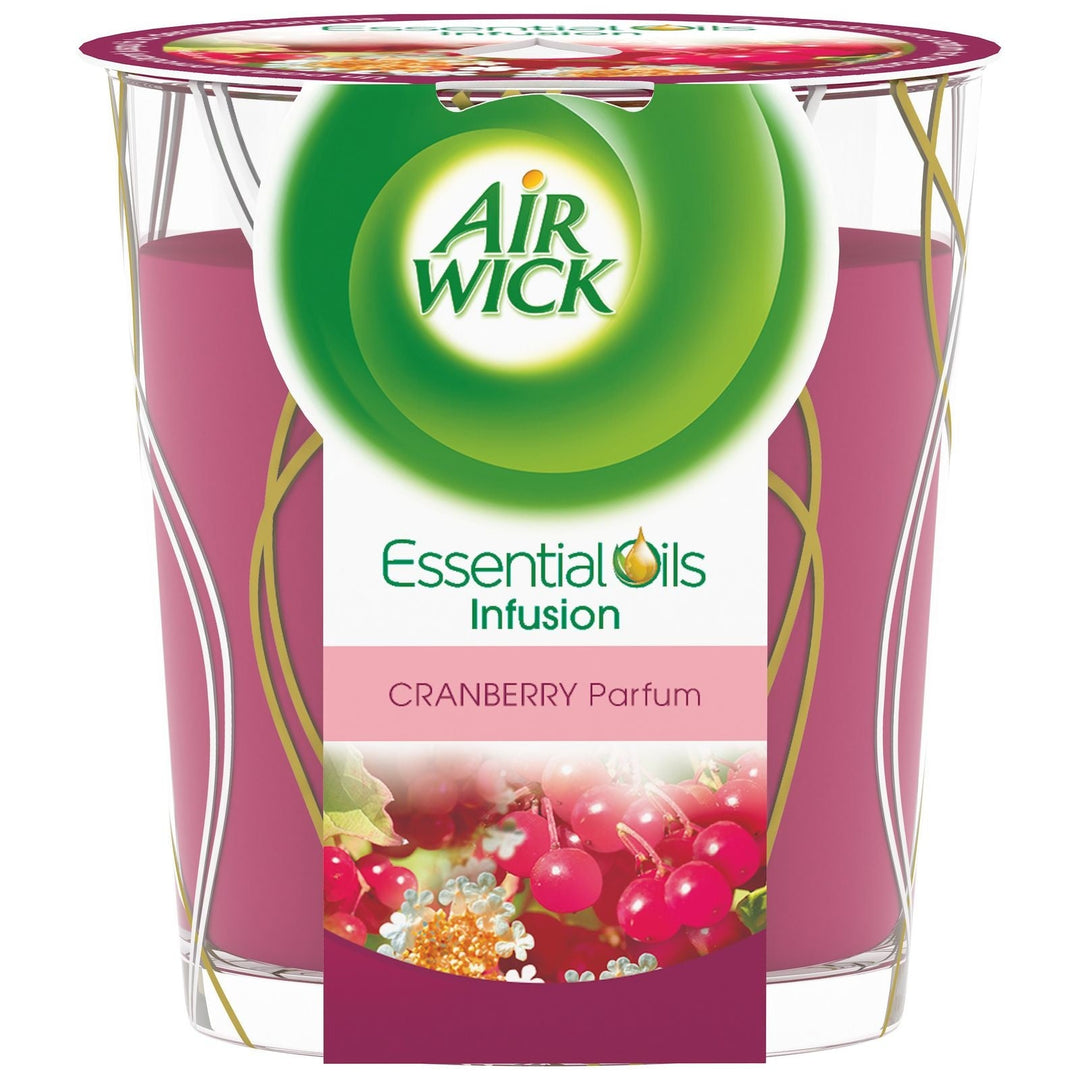 Airwick Cranberry - Duftkerze 105 Gramm