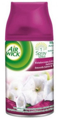 Airwick Freshmatic Nachfüllung Smooth Satin & Moon Lily – 250 Ml