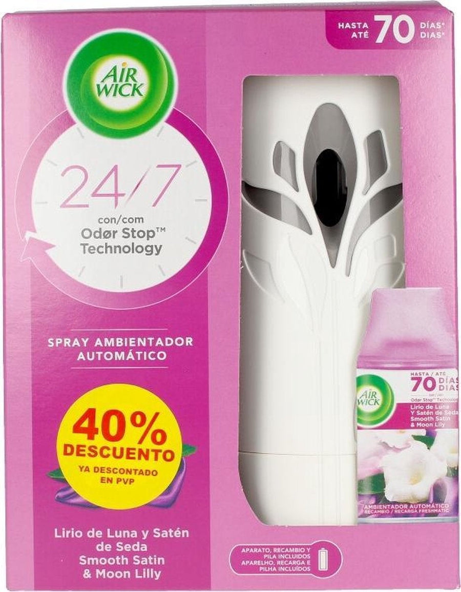 Airwick Freshmatic Smooth Satin & Moon Lilly - Geräte & Navul