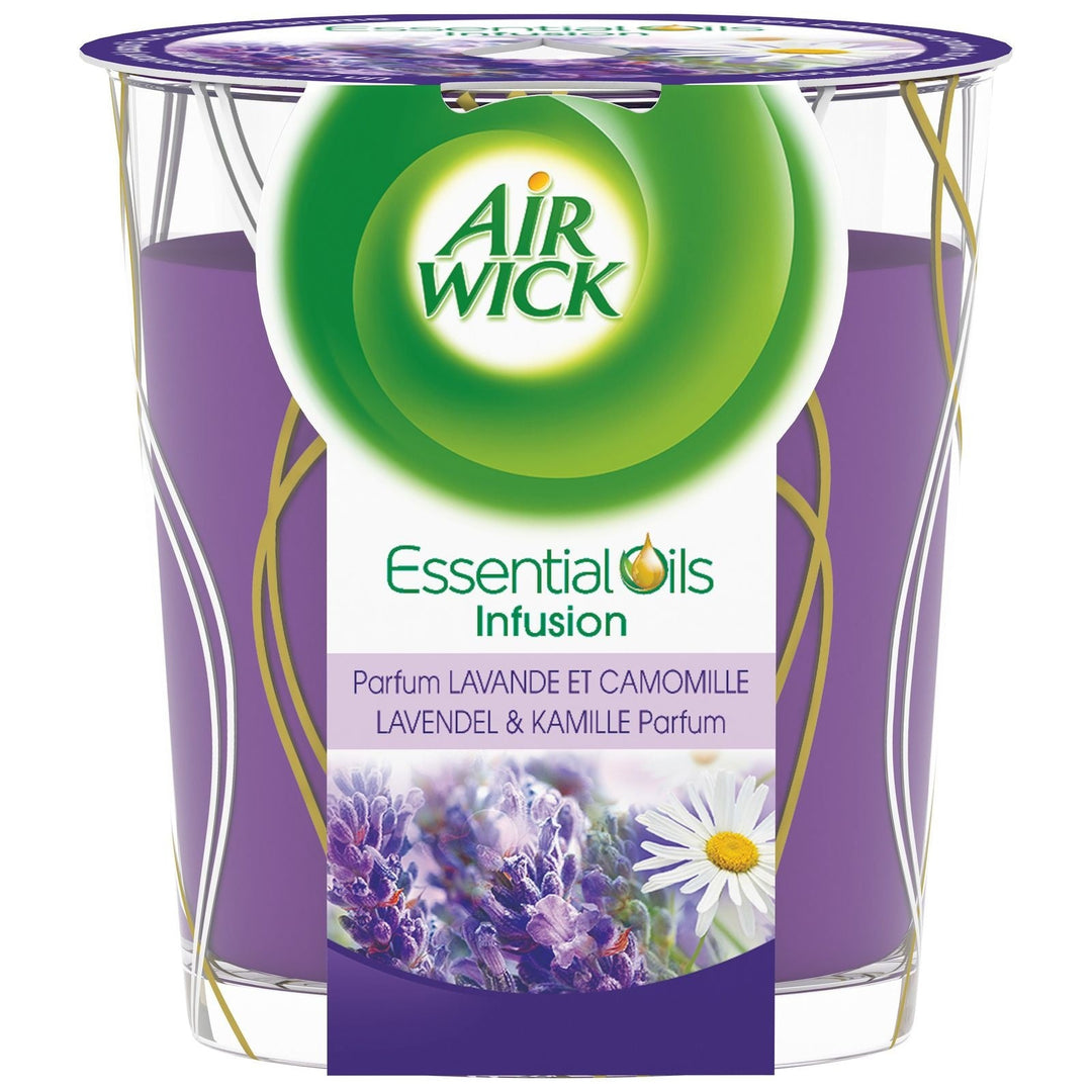 Airwick Lavendel & Kamille – Duftkerze 105 Gramm