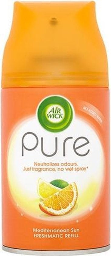 Airwick Pure Mediterranean Sun Freshmatic Nachfüllung – Lufterfrischer 250 Ml