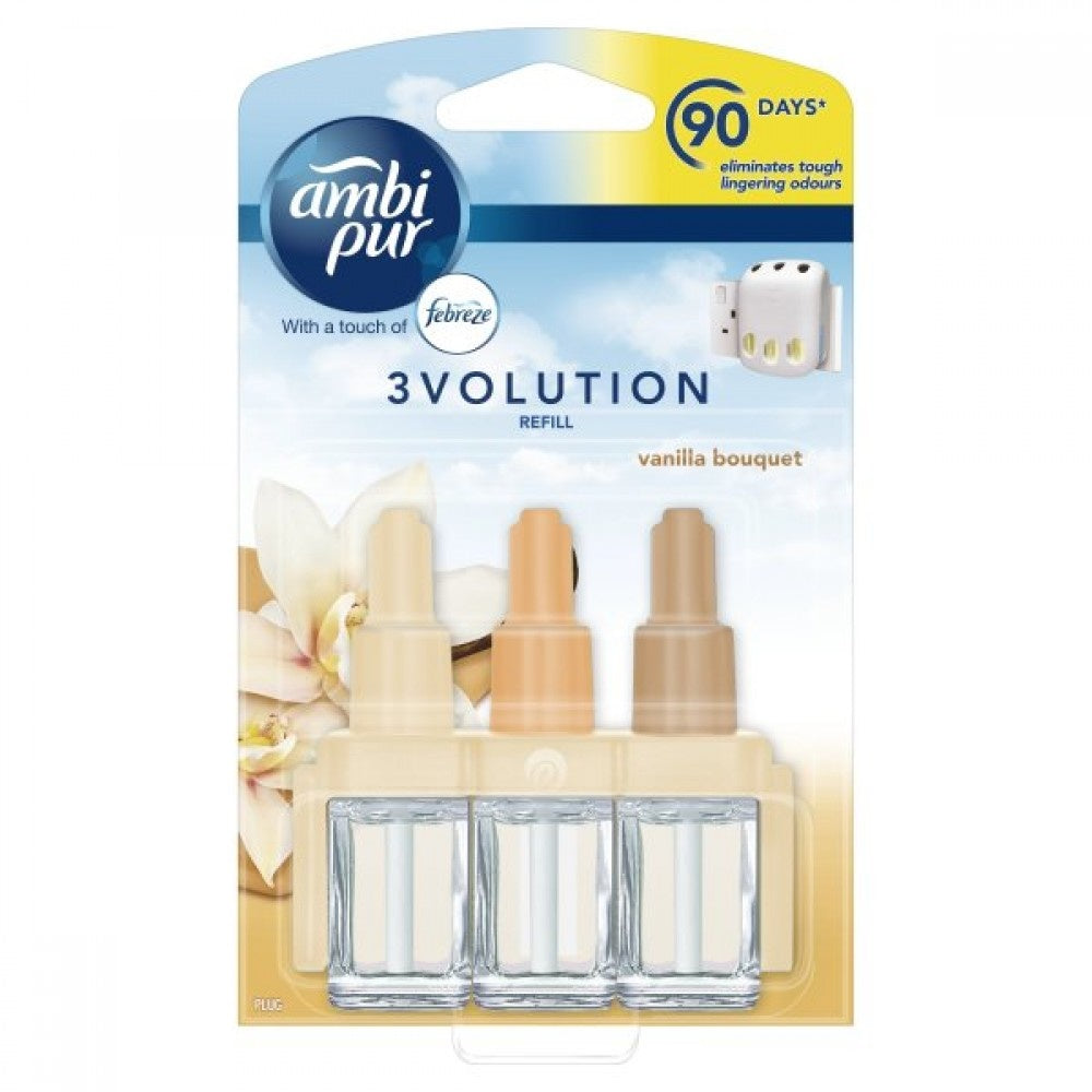 Ambi Pur 3volution Nachfüllung – Vanillestrauß 20 Ml