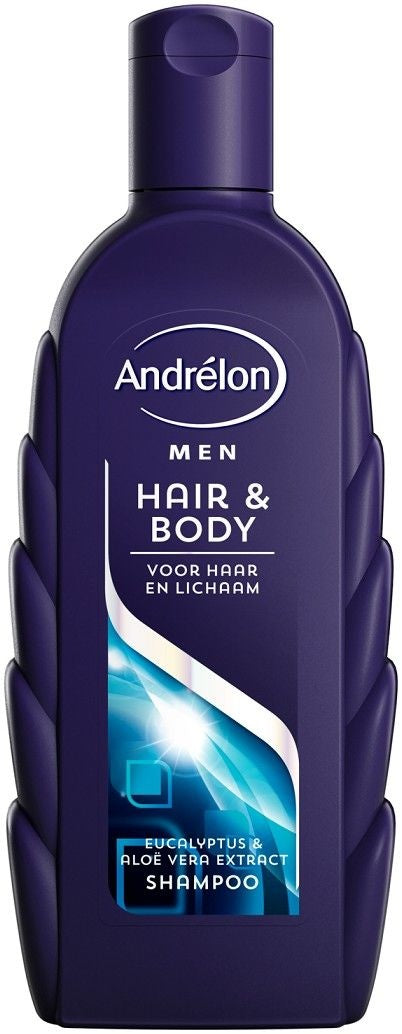 Andrelon Männer Haar & Körper - Shampoo 300ml