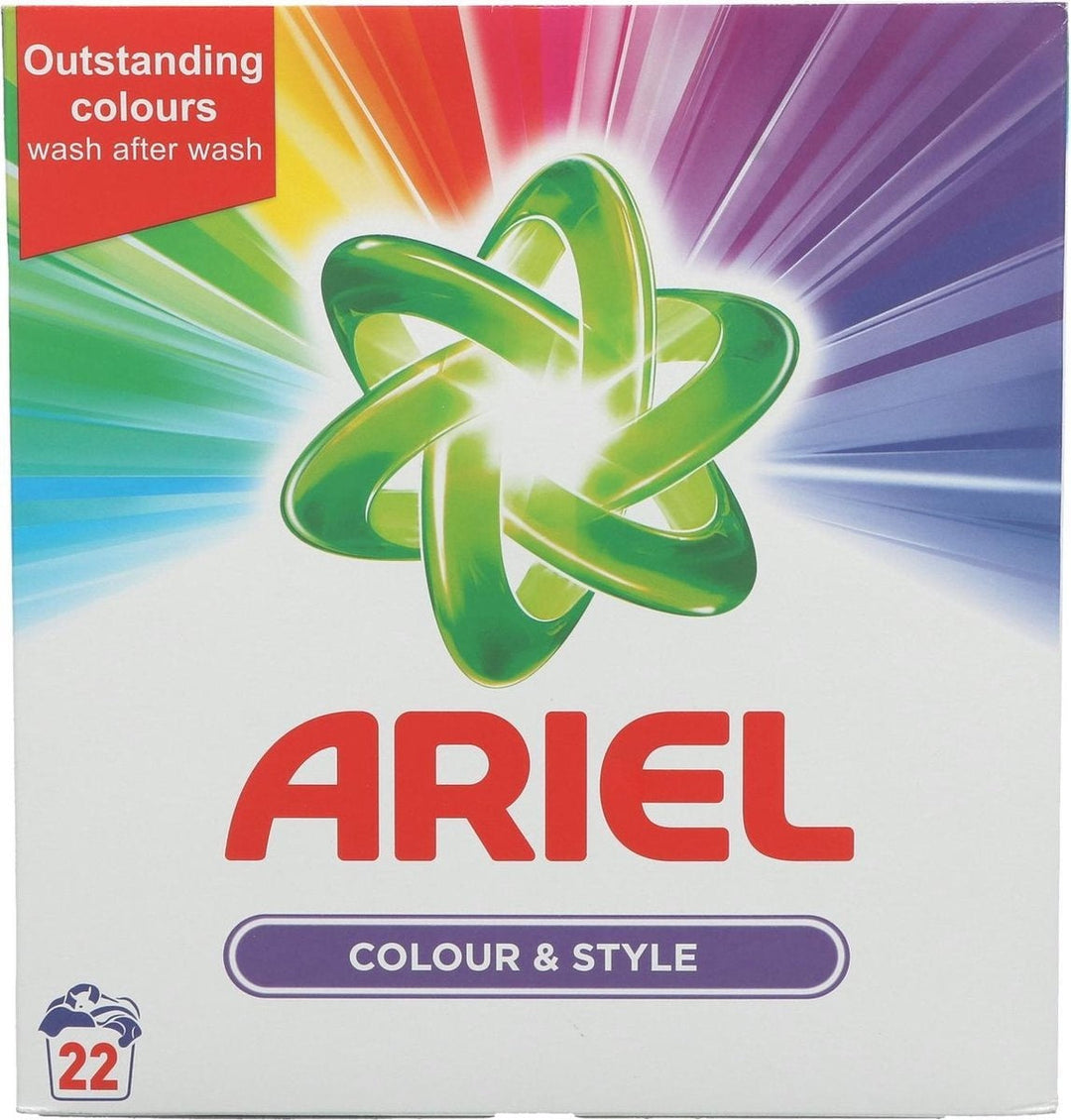 Ariel Color & Style – Waschmittel, 22 Waschschritte, 1430 G