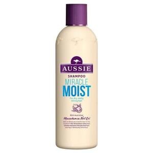 Aussie Miracle Moist Mit Australischem Macadamian Sol – Shampoo 300 Ml